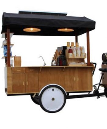 Réalisation Stockresto Caravan Maroc - Café - Snack - Crêpière - Street Food - 20-Réalisation Tricycle à trois roues pour vente de nourriture