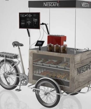 Réalisation Stockresto Caravan Maroc - Café - Snack - Crêpière - Street Food - 34-Camion café ambulant