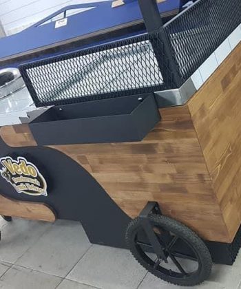 Réalisation Stockresto Caravan Maroc - Café - Snack - Crêpière - Street Food - 45 La Caravane Boisée