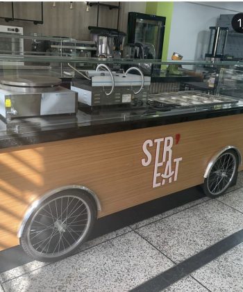 Réalisation Stockresto Caravan Maroc - Café - Snack - Crêpière - Street Food - 53 Caravane Saveurs Street